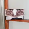 Brown With White Stitch