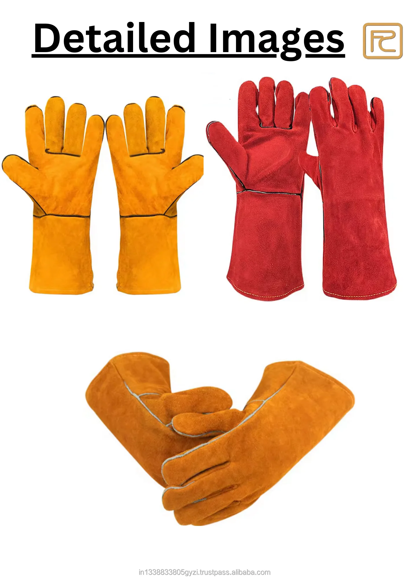 High Quality Cow Split Welding Glove Leather Welding Gloves Cow Split
