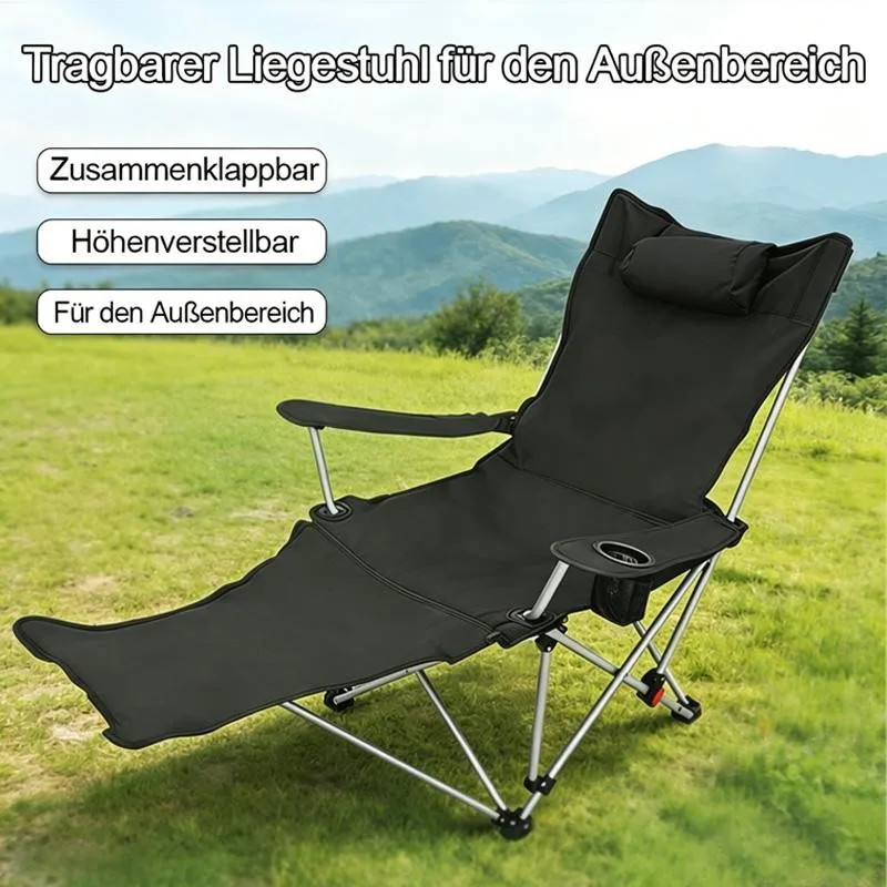Klappbarer Liegestuhl Hauptansicht