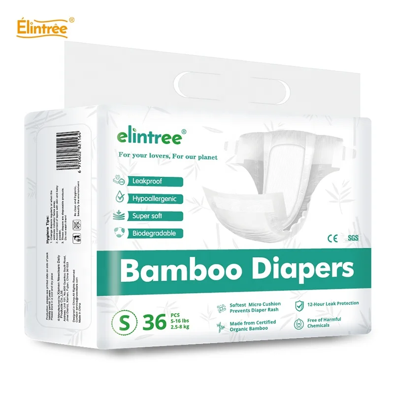 elintree bamboo adult diaper