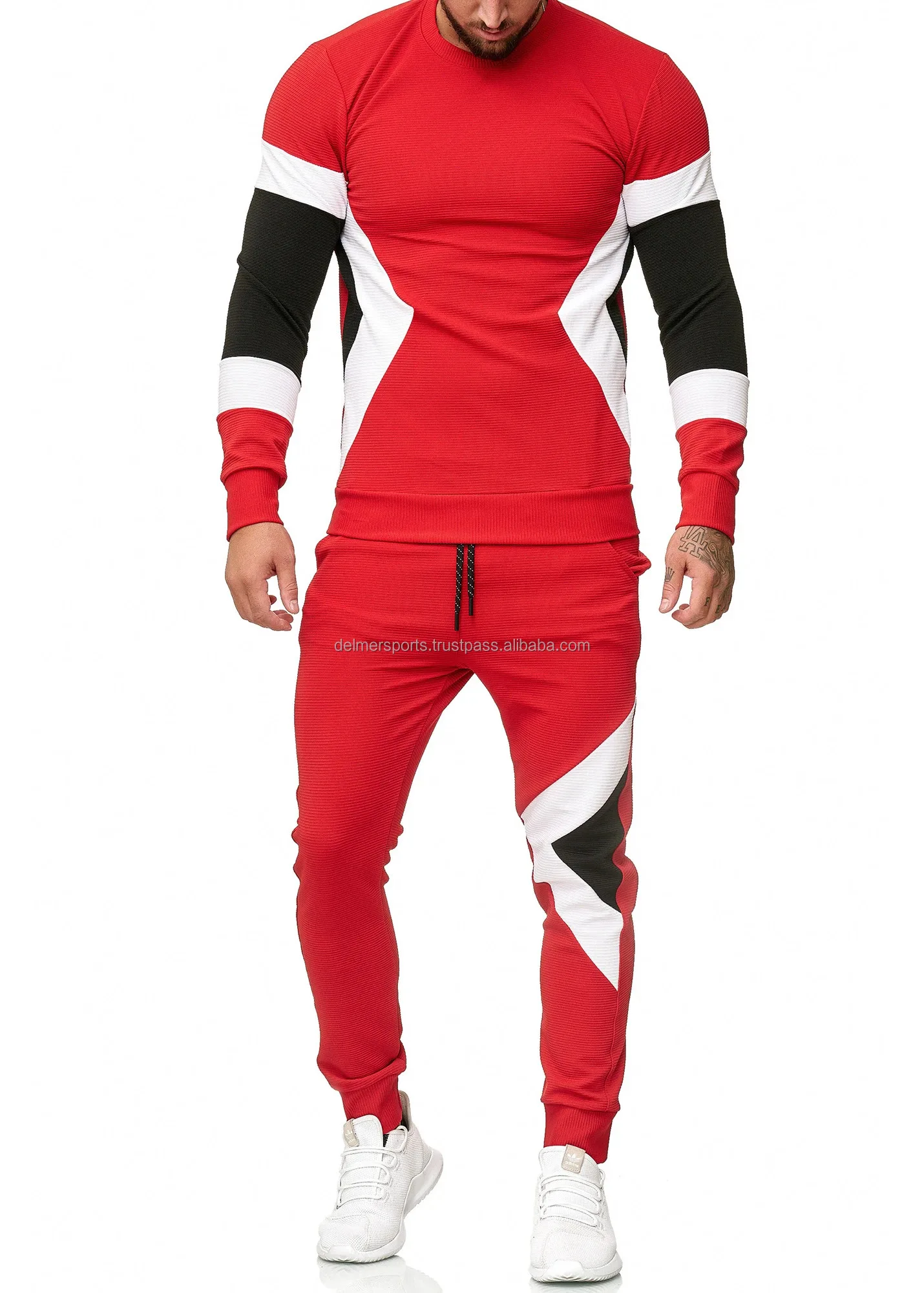 Красный спортивный костюм мужской