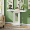 Faux Marble White Color