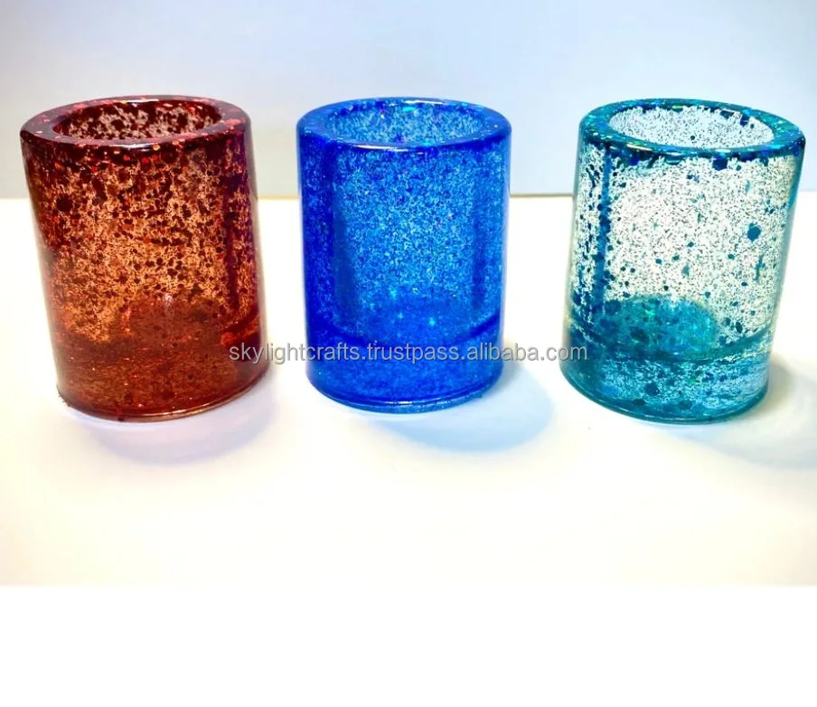 Wholesale Resin Epoxy Elegant Shaped Drinking Glasses Custom Logo