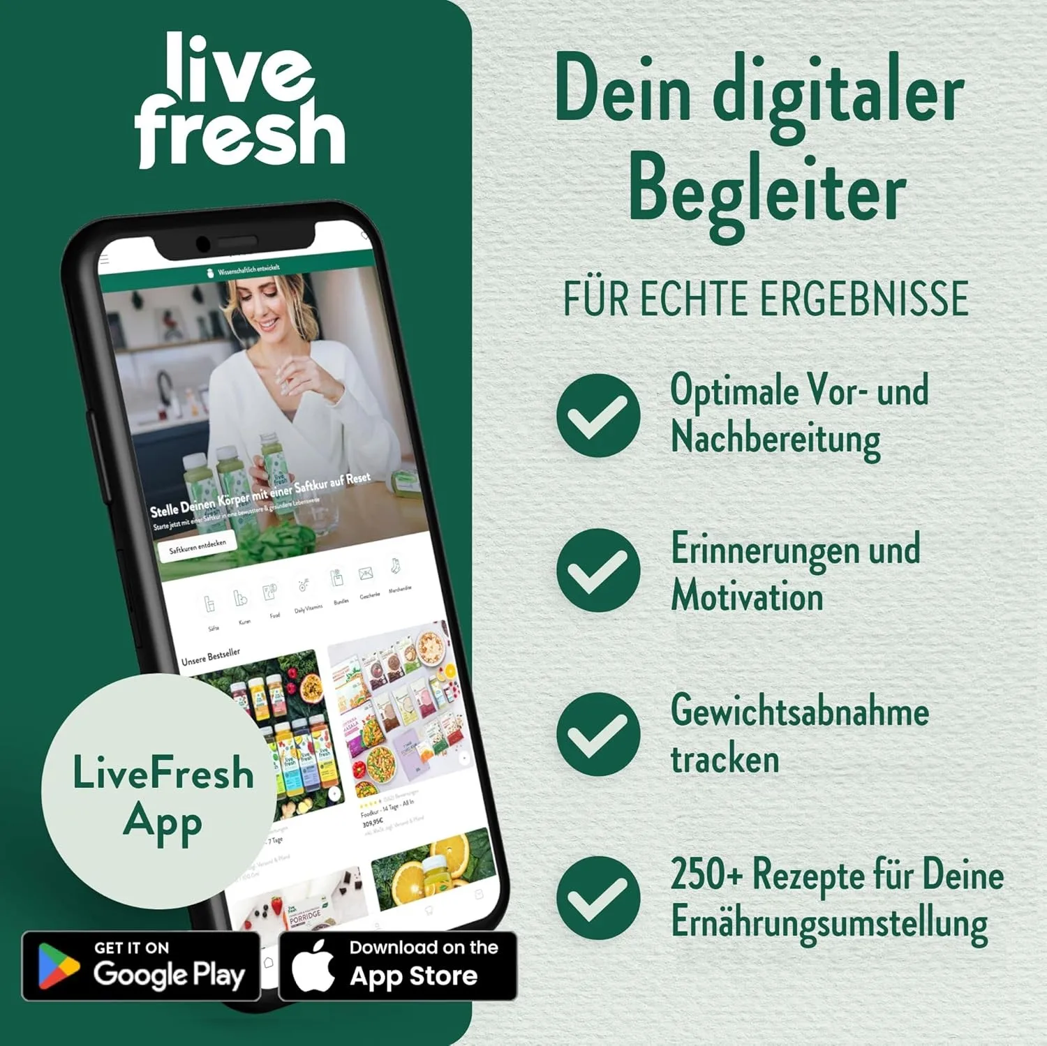 Live Fresh Digital App Companion