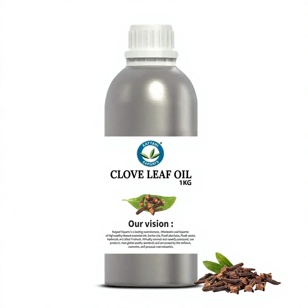 100% Pure & Natural 1 KG Clove Leaf Essential Oil Syzygium Aromaticum Steam Distilled - For Cosmetics Formulations - From India