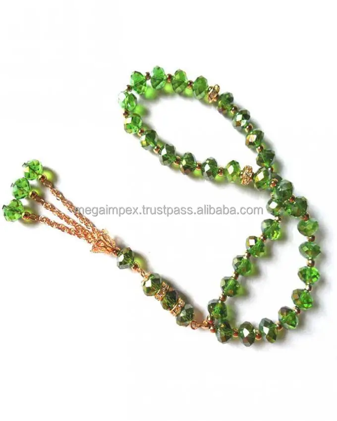 Hot Sale Islamic Rosaries Prayer Beads Muslim Accessories Dark Brown