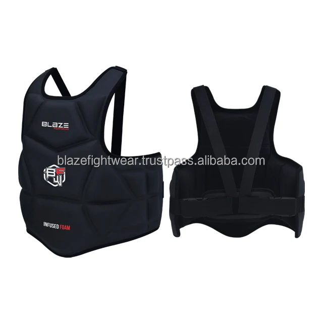 Custom Boxing Chest Guard For Karate Martial Arts & Sparring Kickboxing