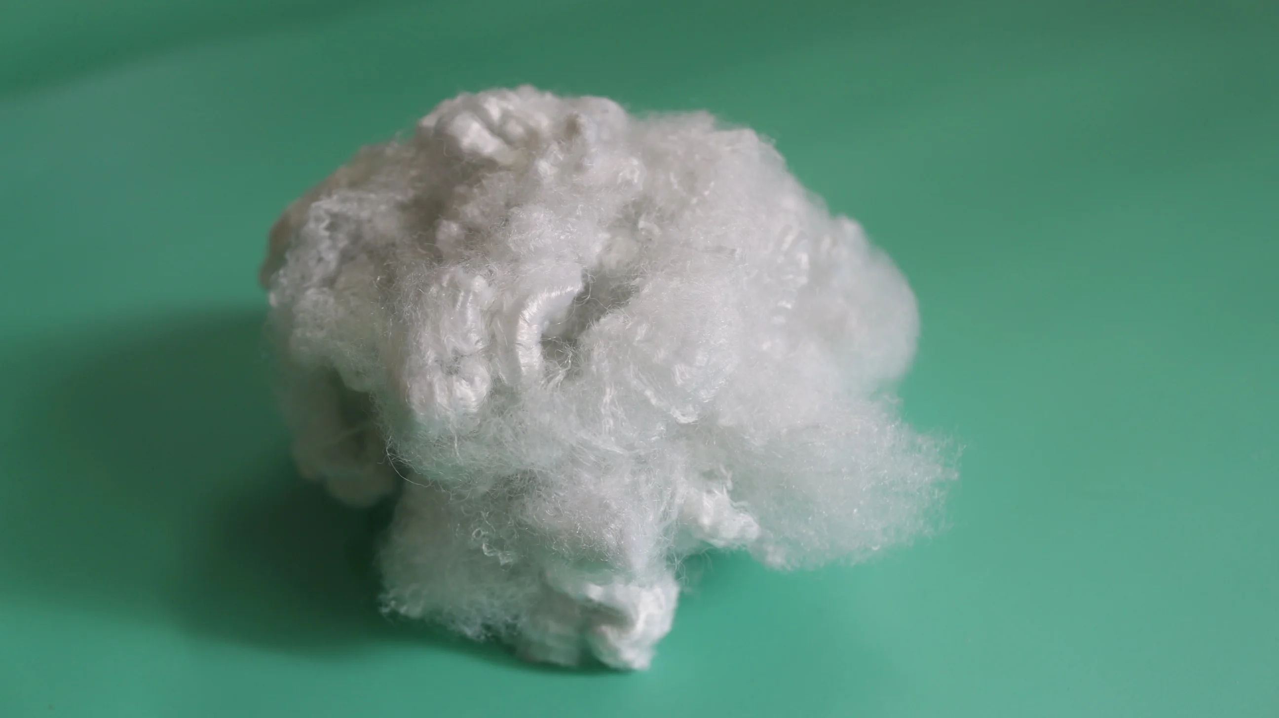 20D H Slick White Hollow 100% Polyester Staple Fibers Recycled PSF Vikohasan Supplier Flame Retardant Glass Filling Spinning