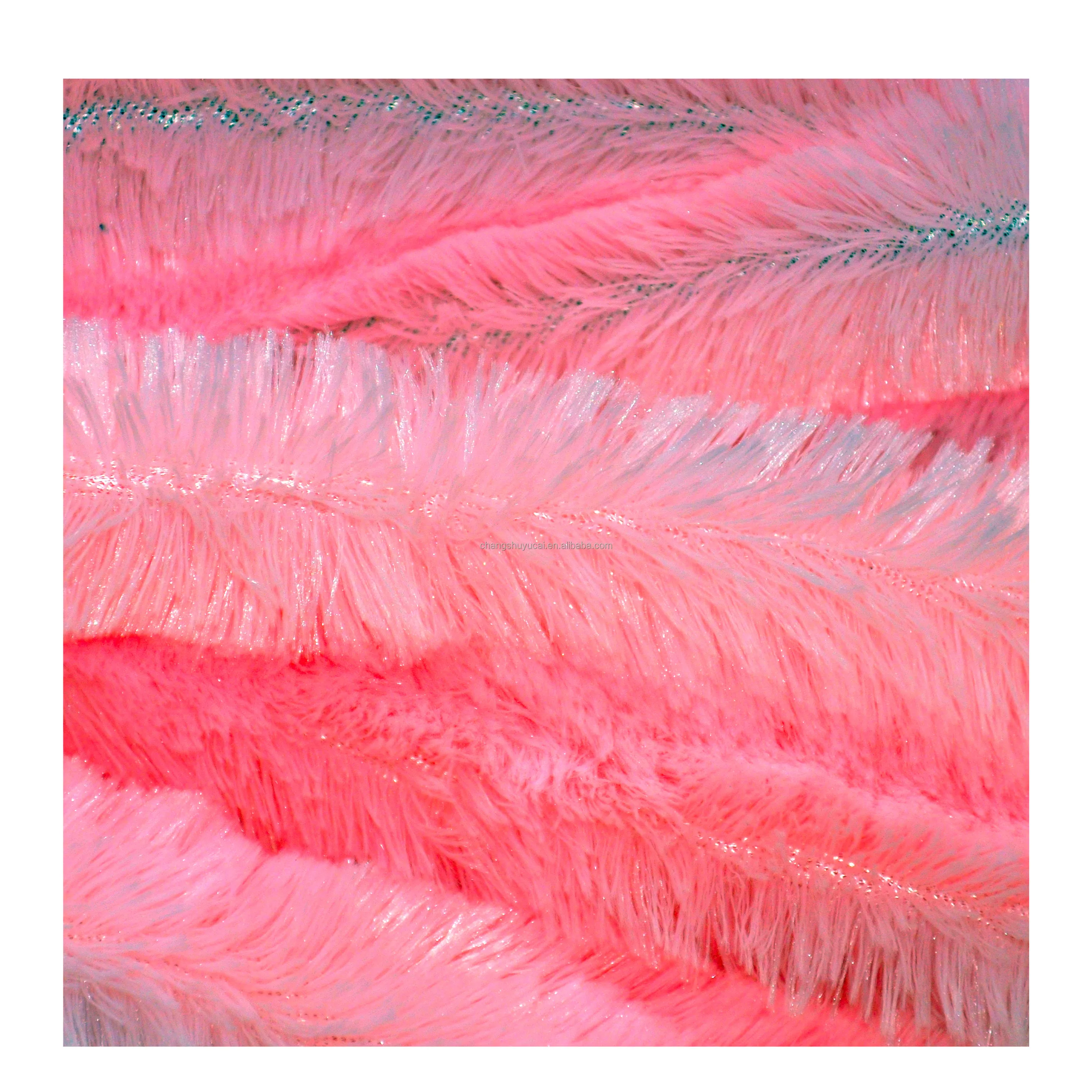 super shine polyester plush toy fabric