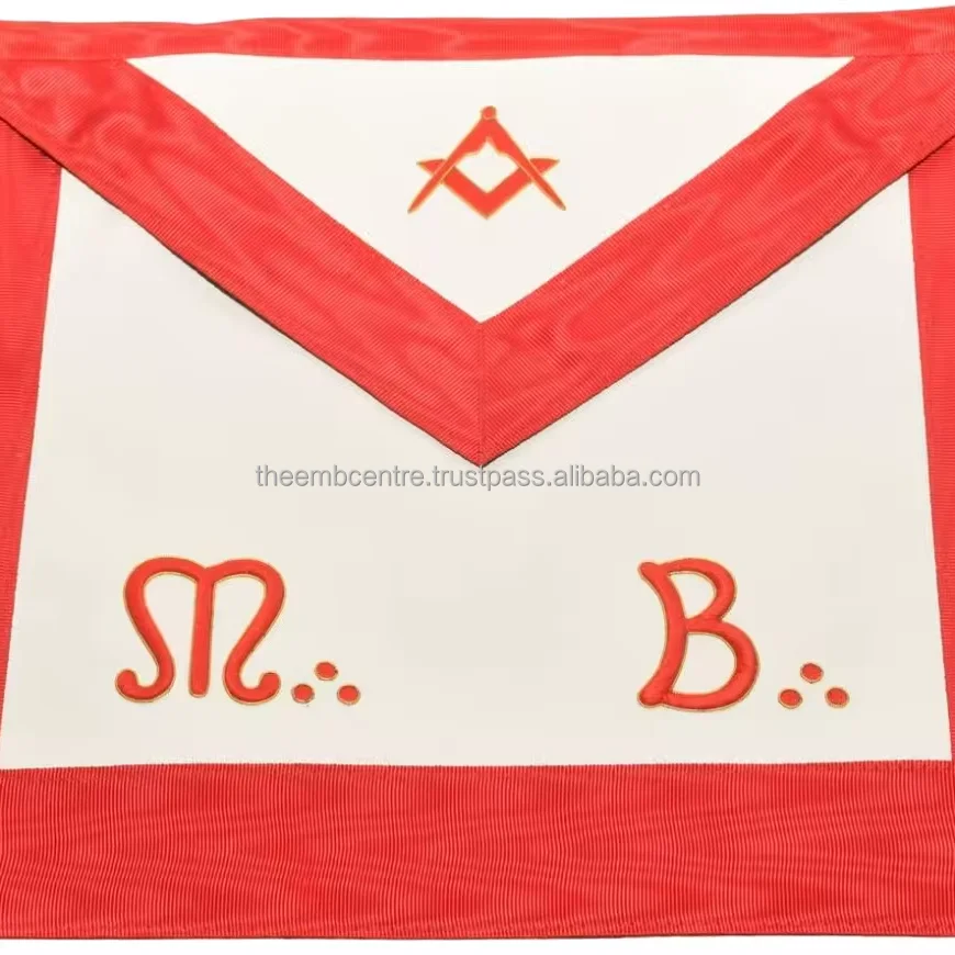 Master Mason Masonic Apron Masonic Regalia Apron Cases Cross Stitch ...