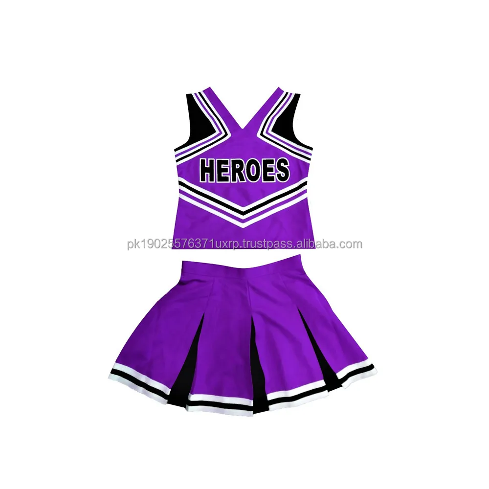 Customized Good Quality Cheerleading Uniforms Portable Quality Hot