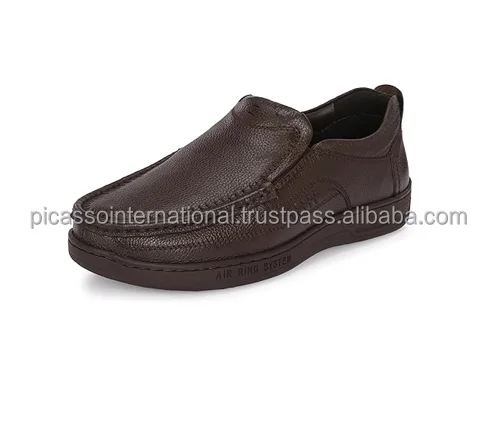 Highest Quality Wholesale Supply Elegant Design Formal Party Wear Slip On Genuine Leather Dress Shoes for Men