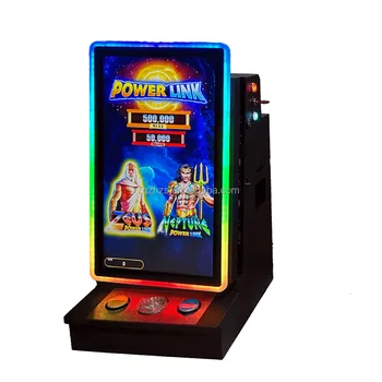 2024 Newest America Coin Operated 27 inch Game Cabinet Game Machine Zeus power link