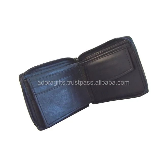 Billeteras de cuero ajustadas para hombre y mujer, Mini billeteras