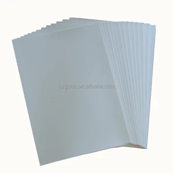 12 Blatt A4 WaterSLIDE DECAL PAPER - Abziehpapier Für Laserdruck Ohne Lack