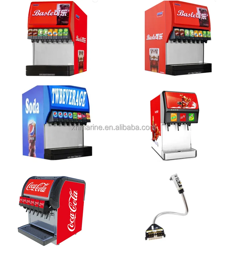 Electric Post Mix Dispenser Automatic Soft Drink Dispenser Machine With