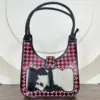 Pink & Black Checkered