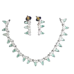 Skilfully Detailed Vintage Style Cross Pattern Imitation Pearl Stone Gold Plated Chains Rendition Valley Kings Enigmatic Egypt