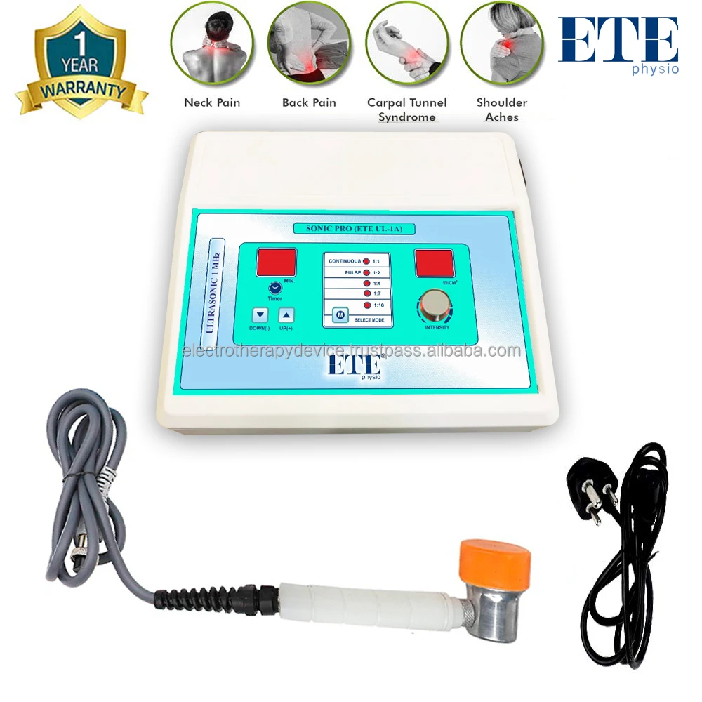 Custom Logo and Color Digital LED Ultrasonic Therapy Device for Physical Therapy Available for Wholesale Purchasers