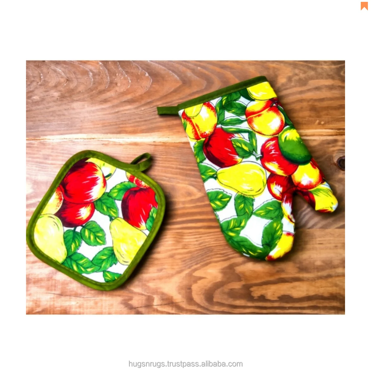 Beautiful Printed Design Pot Holder 100 Cotton Top Quality