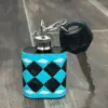 Blue & Black Checkered