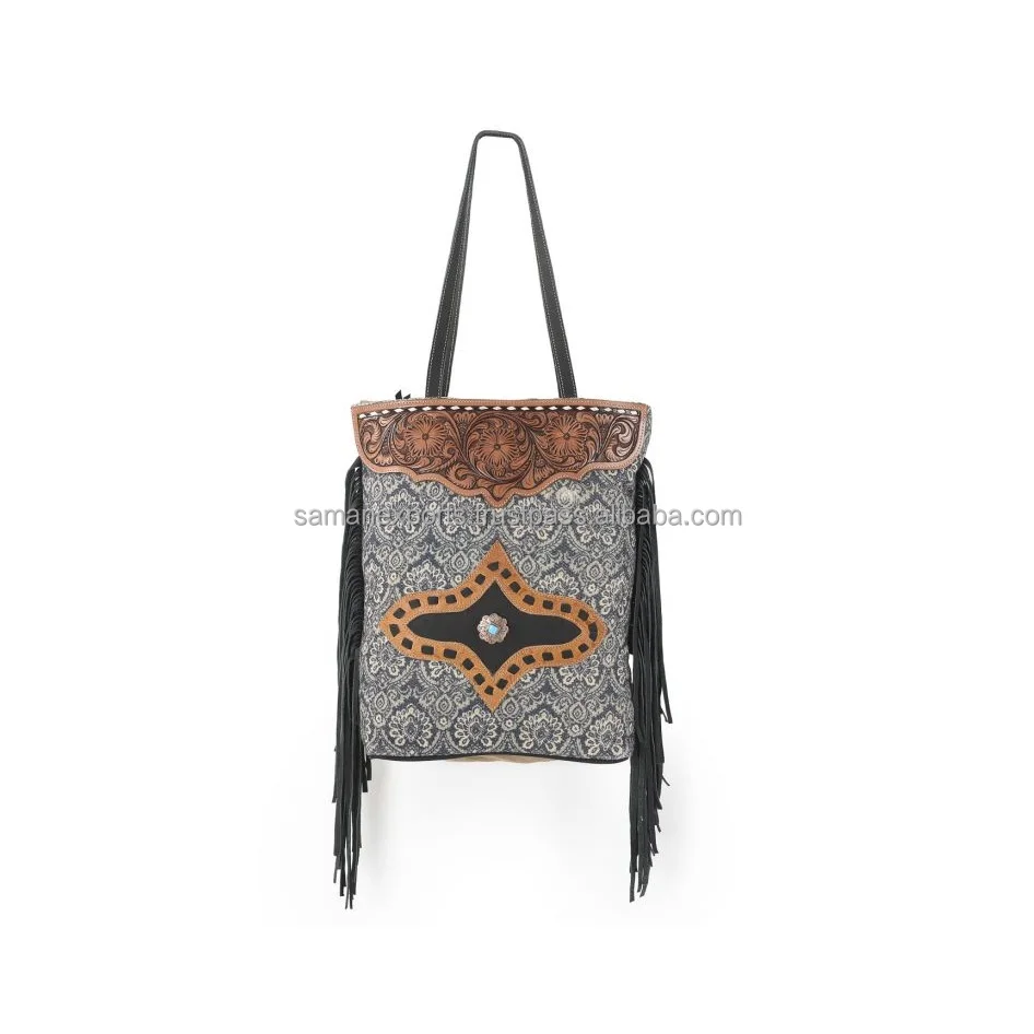 Tingle Wingle Hand-Tooled Bag