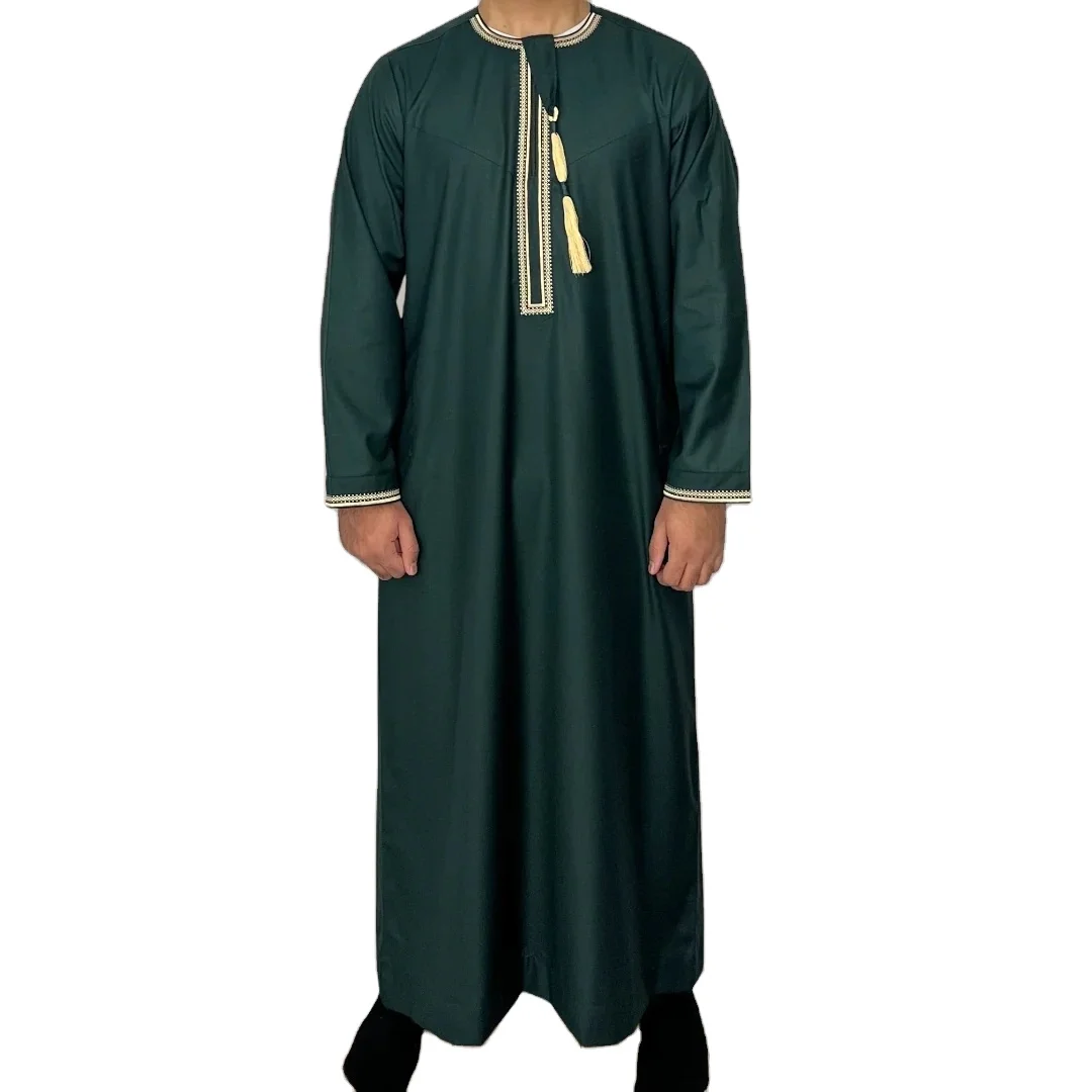 khamis arab islamic moroccan qatar white mens jalabiya new design thobe ...