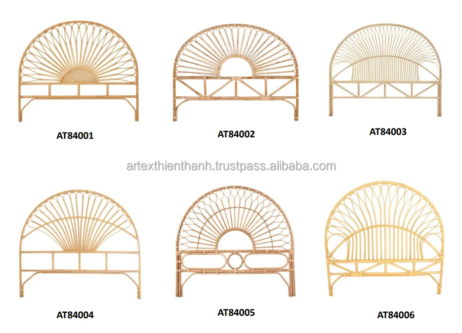 Home Furniture For Bedroom Rattan Headboards Handmade Rattan Bed Head