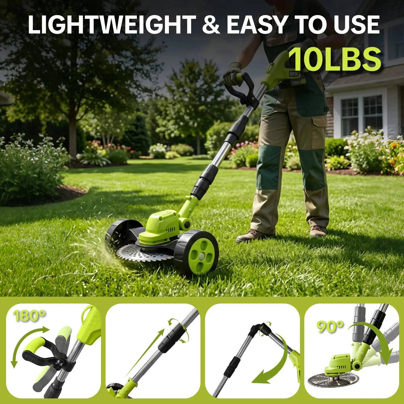 SEESE Mower Lifestyle Use