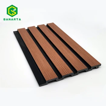 OEM ODM Eco-Friendly Plastic PS Fluted Wall Panel Luxury Designs Interior Decorative Polystyrene Wall Panels Wholesales