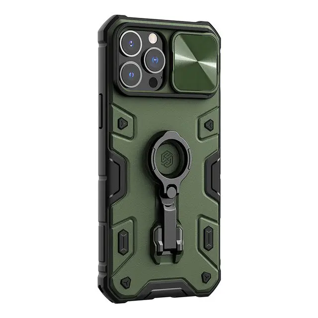 For IPhone12 13 15pro and Pro Max Cover Nillkin CamShield Armor Pro Slide Camera Protect Magnetic Mobile Phone Case