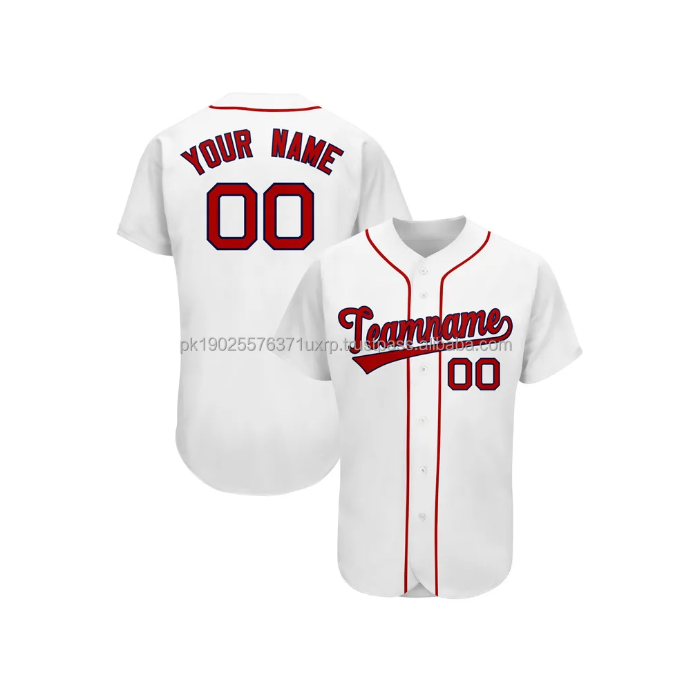 Baseball Shirt Custom Wear Baseball Uniform Top Quality Comfortable ...