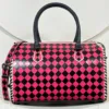Black & Pink Checkered