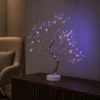 108 LED Silver Tree Starry Light, 4-Color Changing
