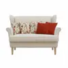 Couleur rouge et beige