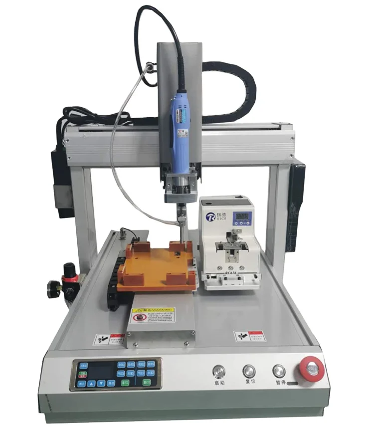 BBA Automatic Screw Fastening Machine Tightening Locking Robot Screw Feeder Dispenser Machine Screwdriver with Feeder Machine