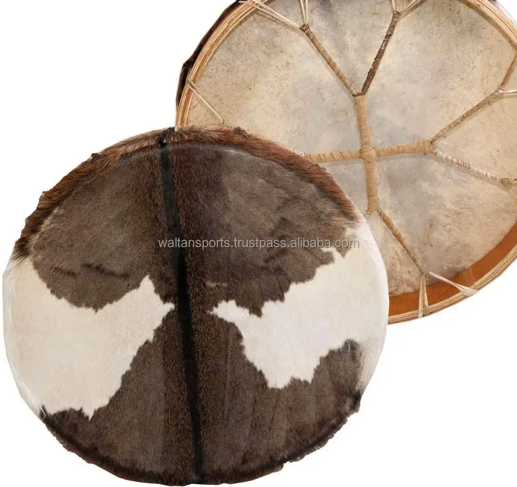 Djembe Drum Goat Skin Hair Tom Bamboo Drum Medieval,Snare Drums Heads