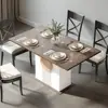 Brown and White Color