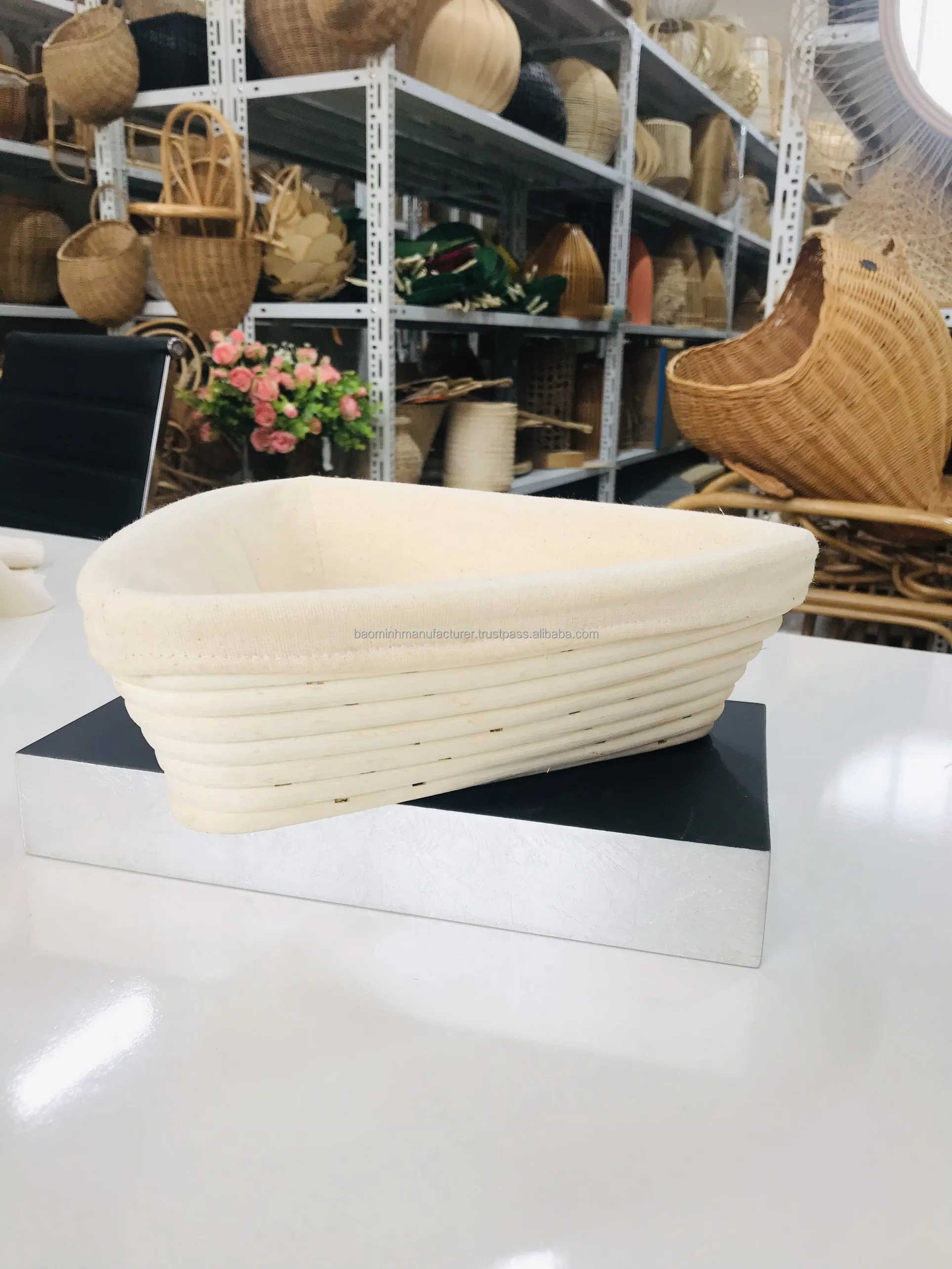 Multiples Sizes Rattan Sourdough Bread Proofing Triangle/ Oval/ Round