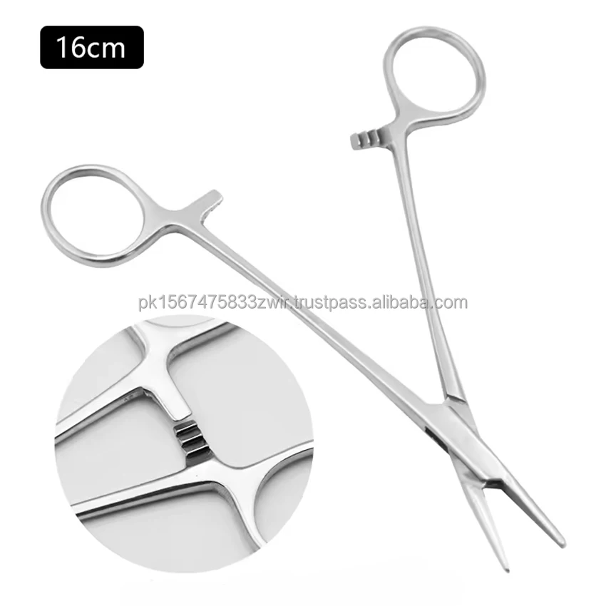 Stainless Steel Hemostatic Mosquito Forceps Locking Straight Hand Tool 