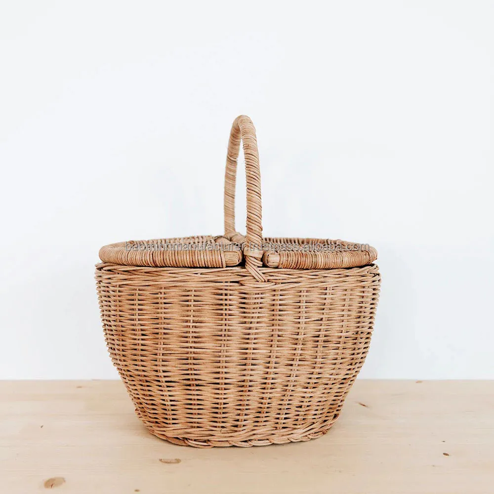 Little Handicraft Rattan Picnic Basket For Kids Buy Rattan Picnic
