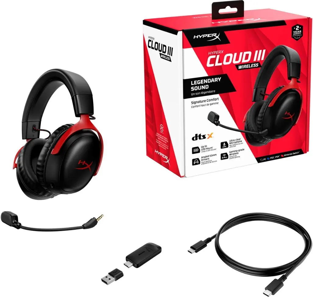 (未使用品)HYPERX CLOUD Ⅲ WIRELESS Cloud III Wireless