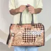 Tan & Brown Checkered