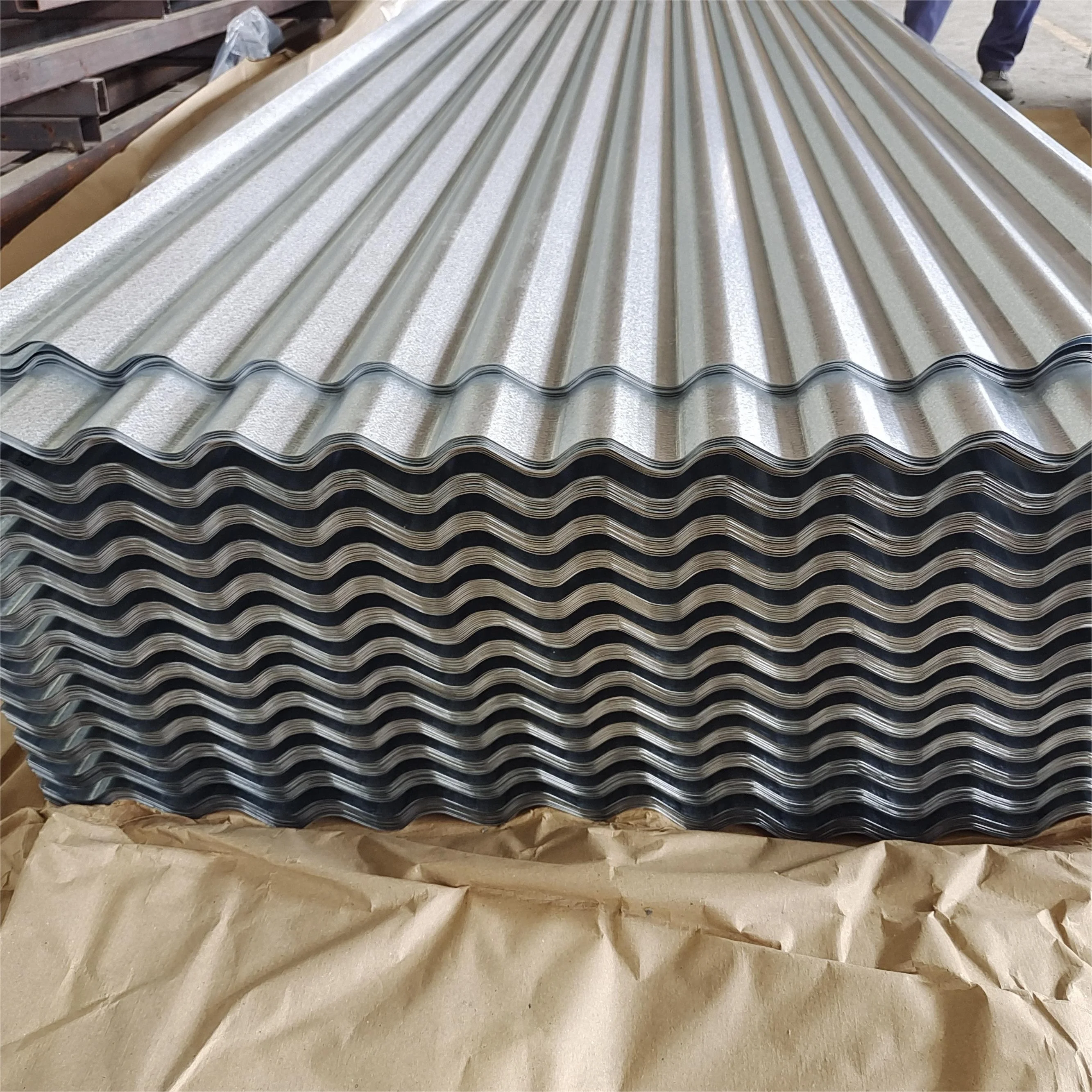DX51D-Z Zinc Aluminium Roofing Sheets GL Corrugated Steel Panel
