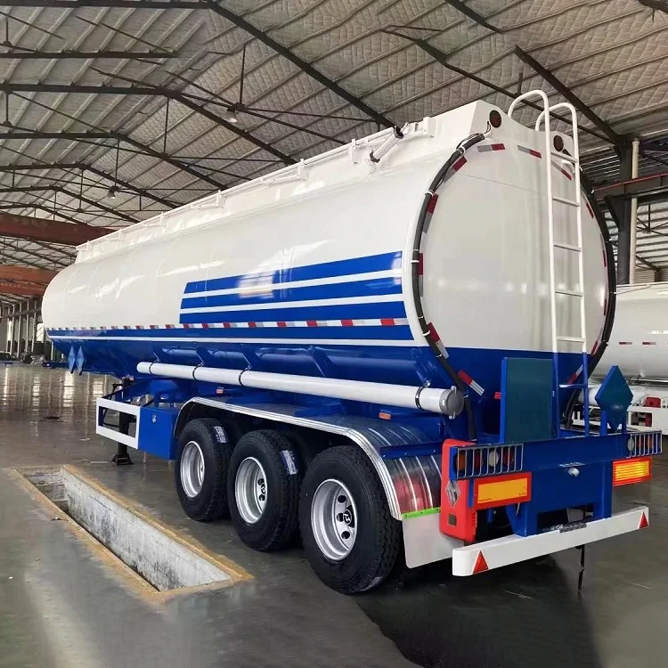 Liquid Fuel Bulk Cement Powder Diesel Tank Cargo Container Transport Utility Heavy Duty Tractor Dumping Ships Truck Semi Trailer