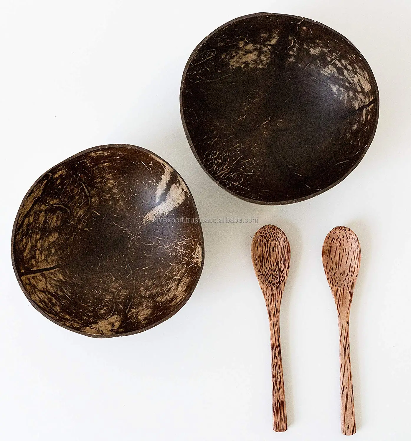 Eco Friendly Vietnam Dinnerware Tropical Vintage Design Style Coconut Shell Bowl Made From Coco