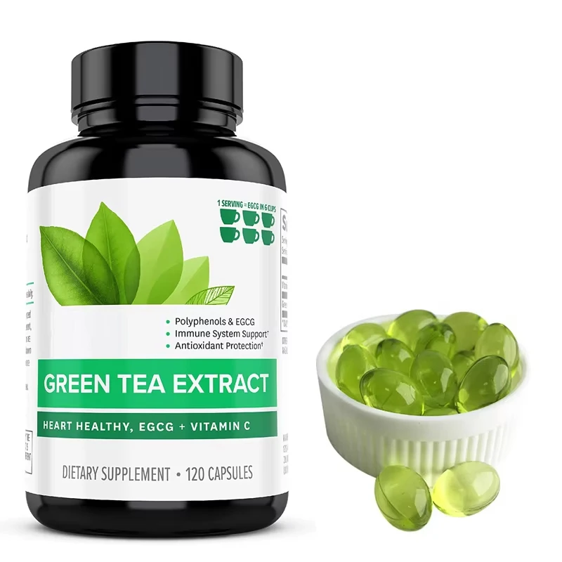 Weight Loss Pills Wholesale 100% Natural Max Pure Herbal L-carnitine + Green Tea Polyphenols Fast Slimming Soft Gels Capsules