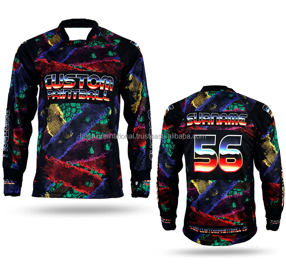Paintball Top Grade Customized Fully Sublimation Paintball Jersey Buy