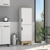 White / Light Oak Color