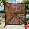 Diagonal reinforced shade sail 800-900GSM